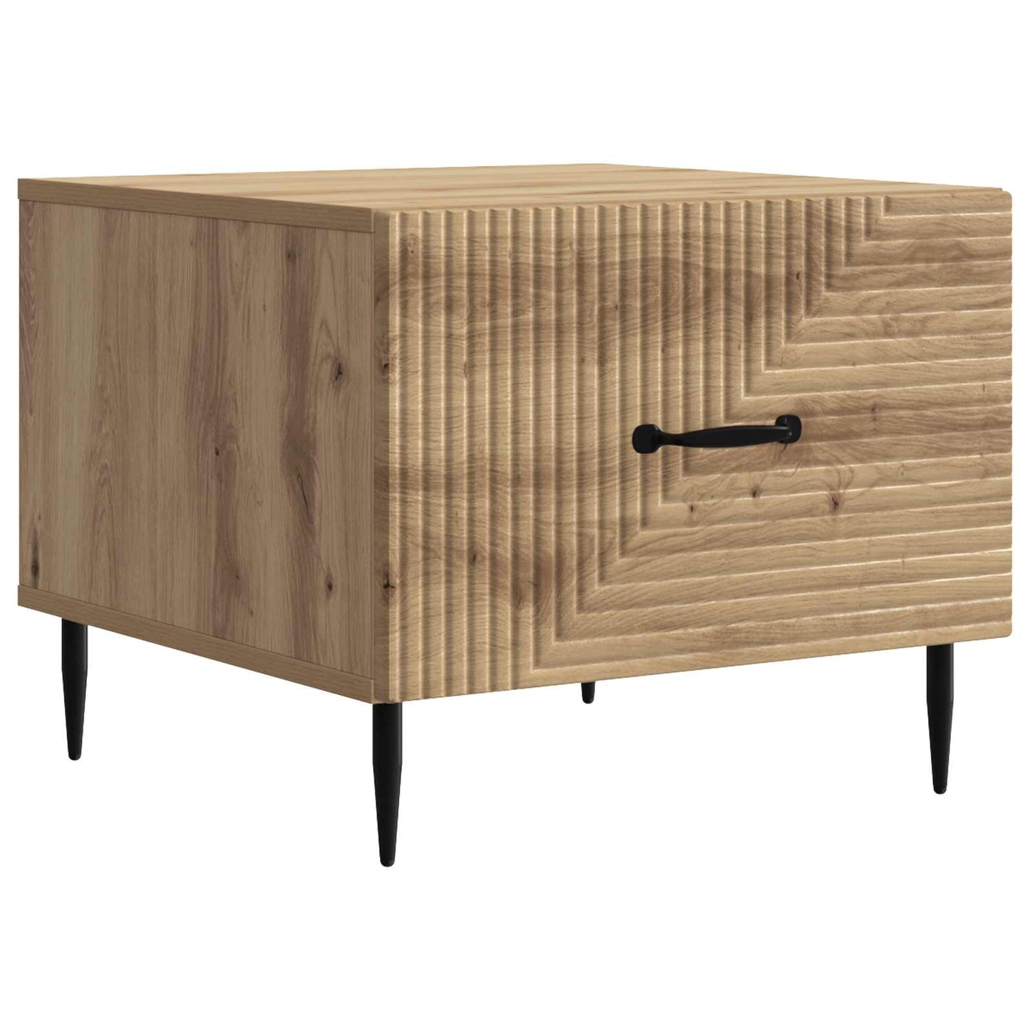 Kaffebord med skuff Artisan eik 49 x 50 x 40 cm Konstruert tre