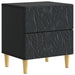 Nattbord Svart 43 x 34,5 x 48 cm Konstruert tre