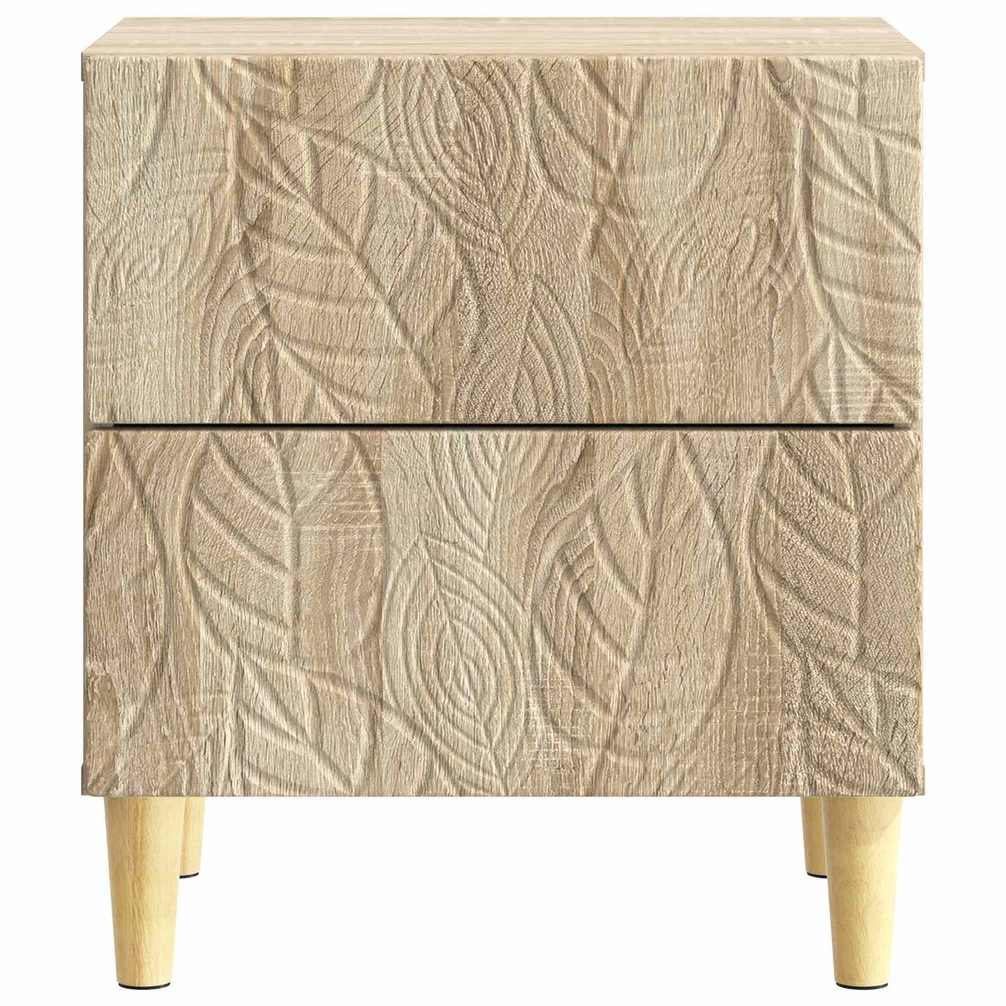 Nattbord Sonoma eik 43 x 34,5 x 48 cm Konstruert tre