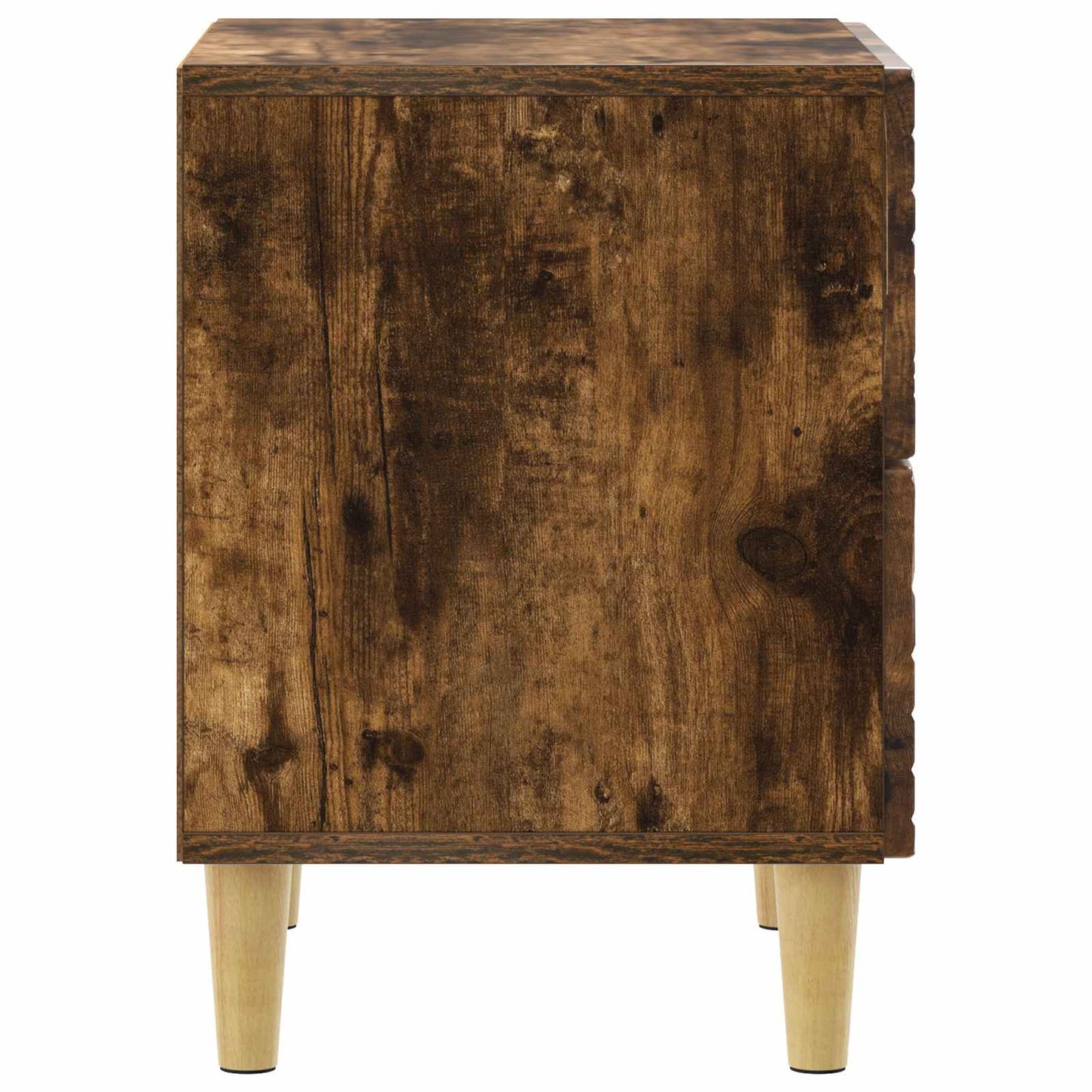 Nattbord Røkt Eik 62 x 34,5 x 48 cm Konstruert tre