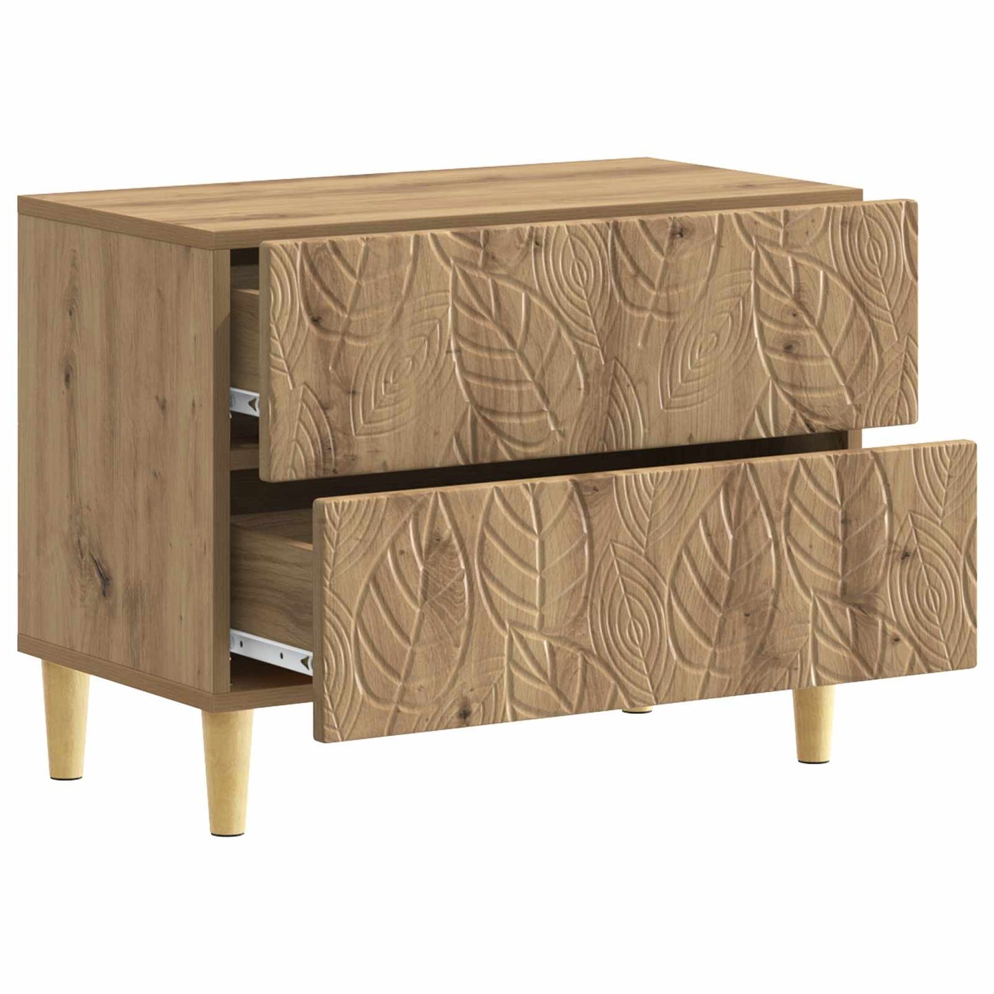 Nattbord Artisan eik 62 x 34,5 x 48 cm Konstruert tre
