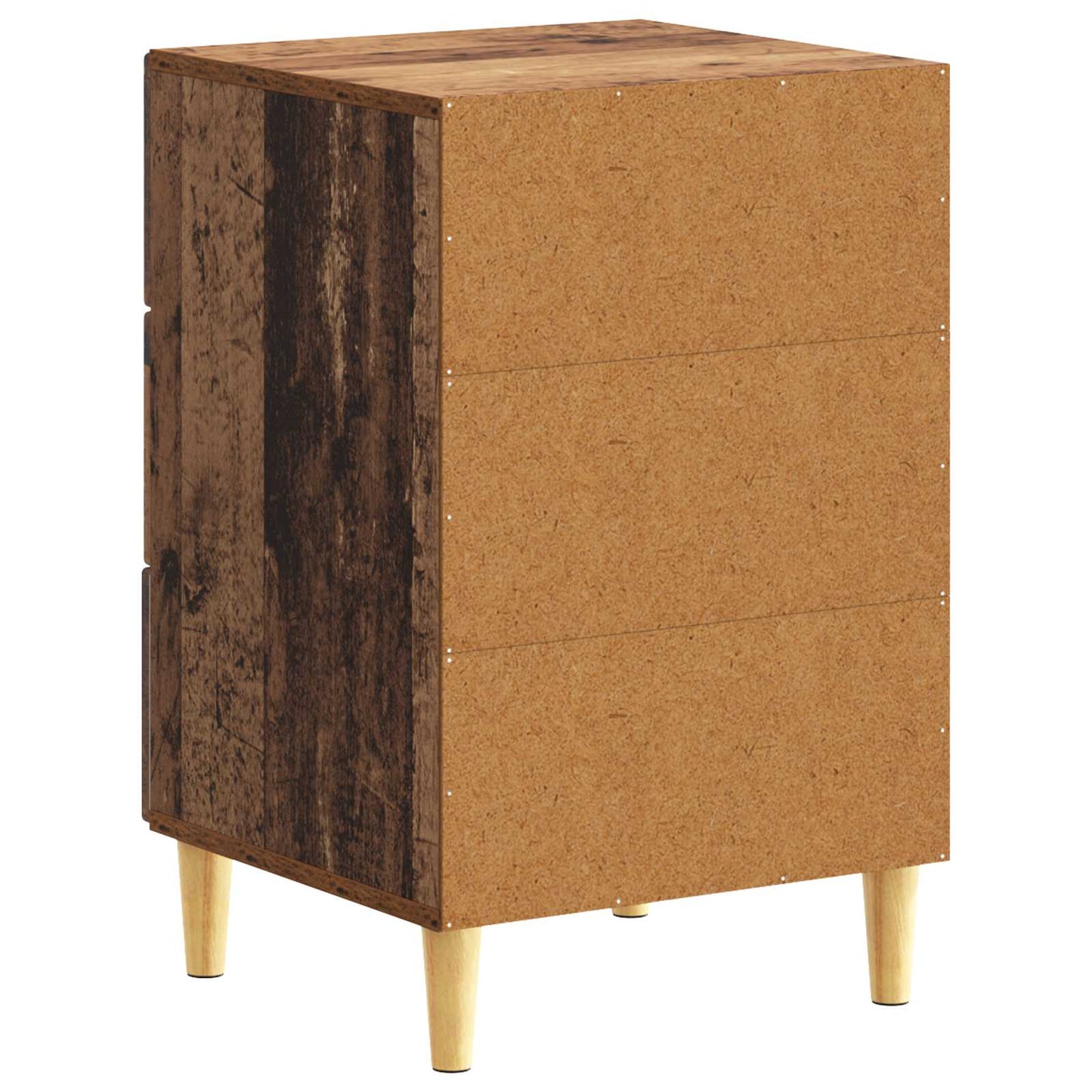 Nattbord Gammelt tre 43 x 39,5 x 66,5 cm Konstruert tre