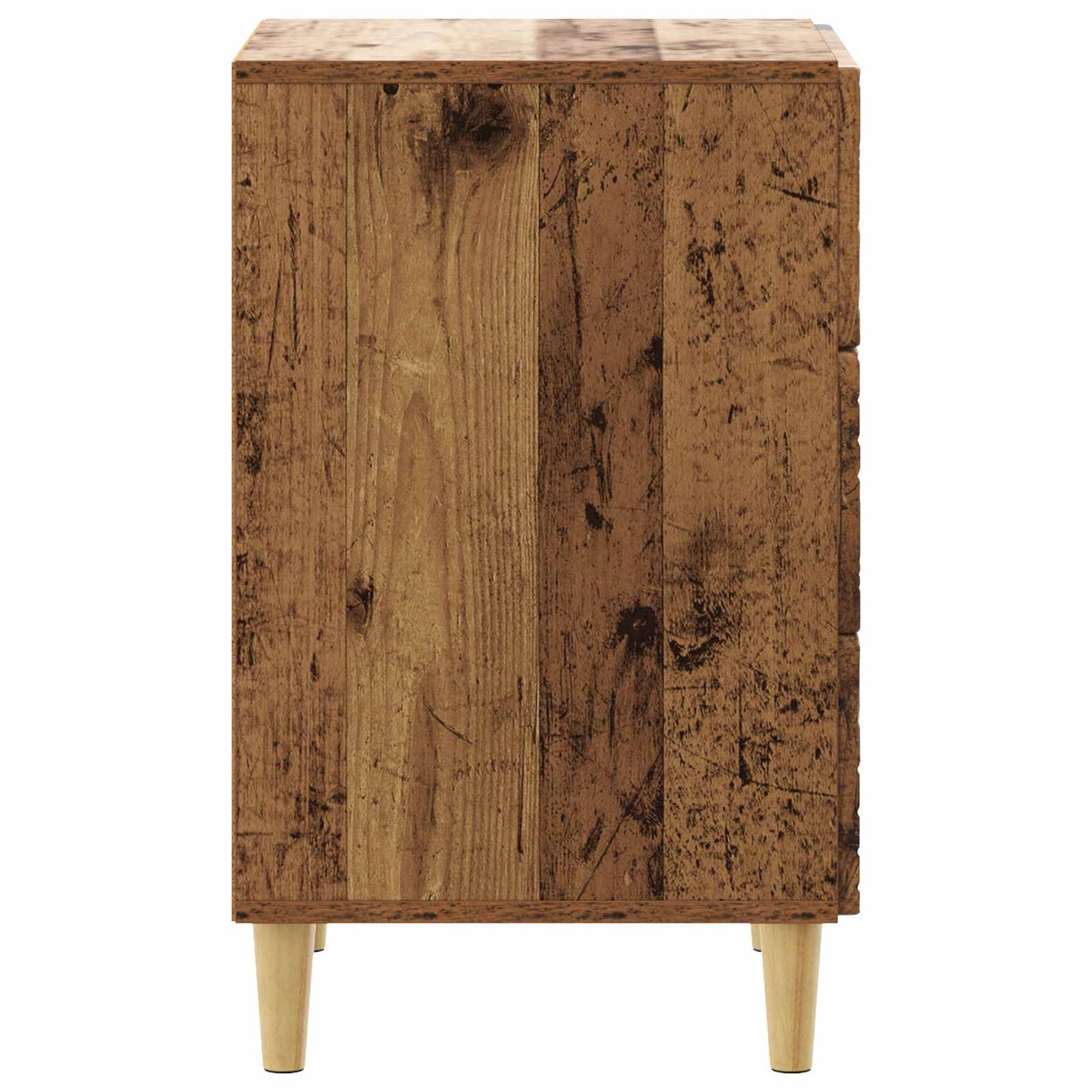 Nattbord Gammelt tre 43 x 39,5 x 66,5 cm Konstruert tre