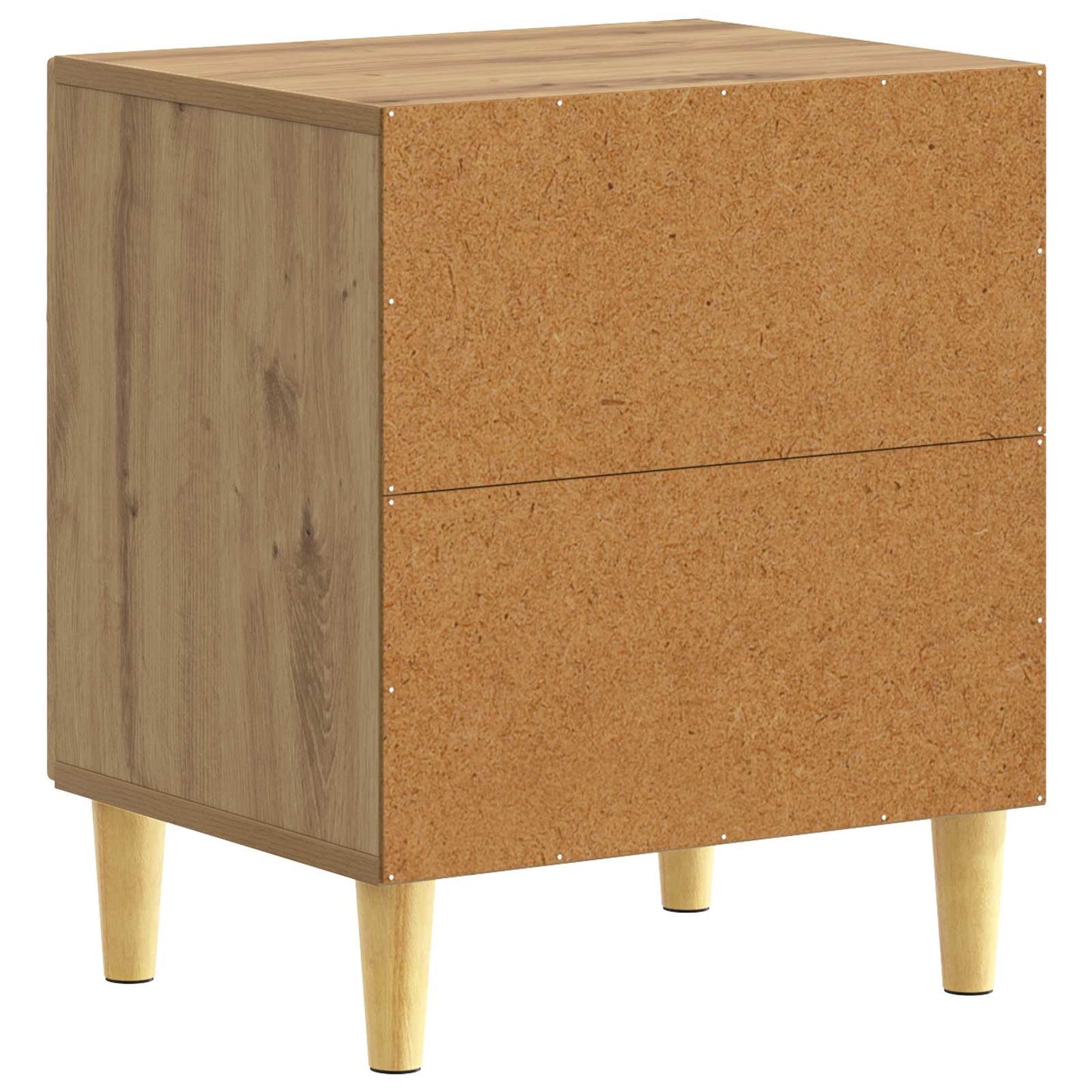 Nattbord 2 pcs Artisan eik 43 x 34,5 x 50 cm Konstruert tre