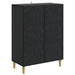 Serviesskap Svart 66 x 34,5 x 90 cm Konstruert tre