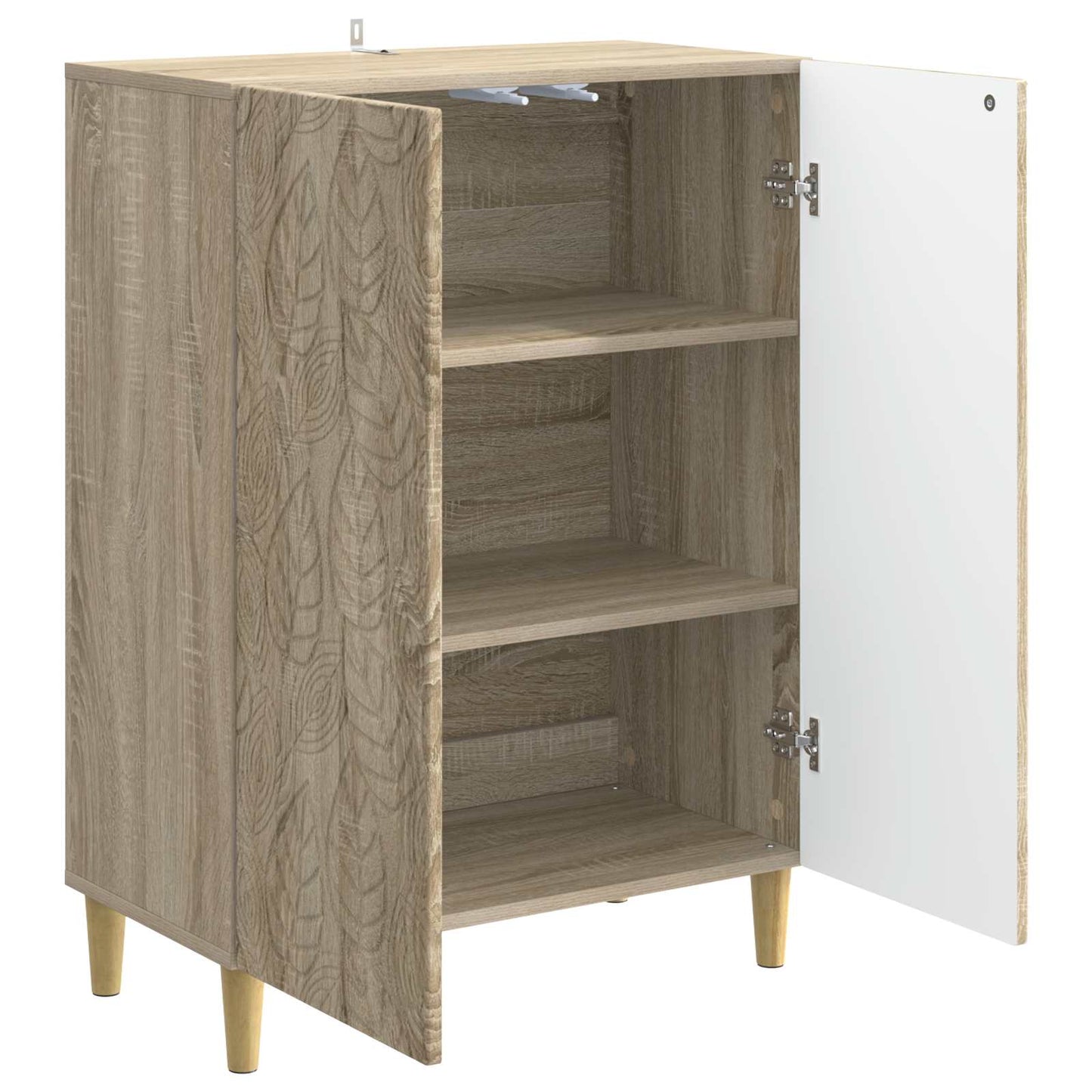 Serviesskap Sonoma eik 66 x 34,5 x 90 cm Konstruert tre