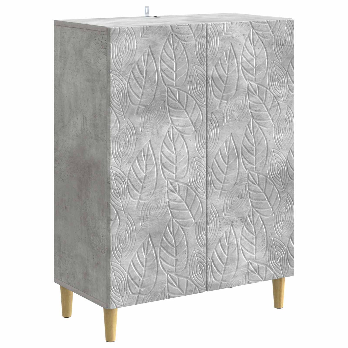 Serviesskap Betonggrå 66 x 34,5 x 90 cm Konstruert tre
