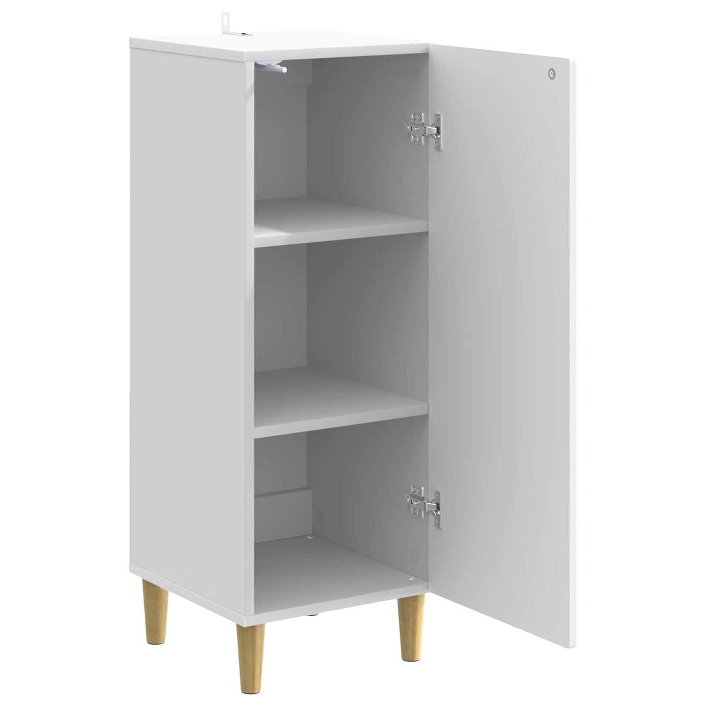 Serviesskap Hvit 33 x 34,5 x 90 cm Konstruert tre