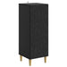Serviesskap Svart 33 x 34,5 x 90 cm Konstruert tre