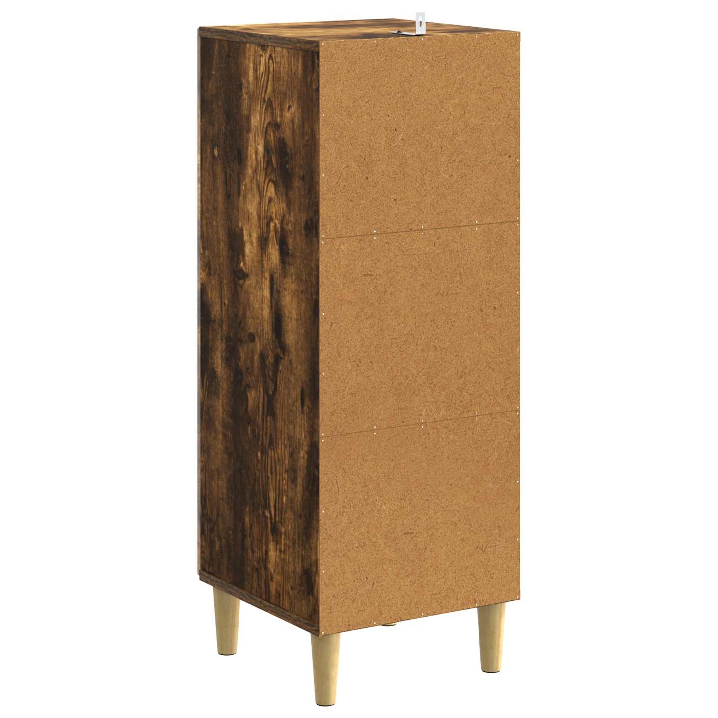Serviesskap Røkt Eik 33 x 34,5 x 90 cm Konstruert tre