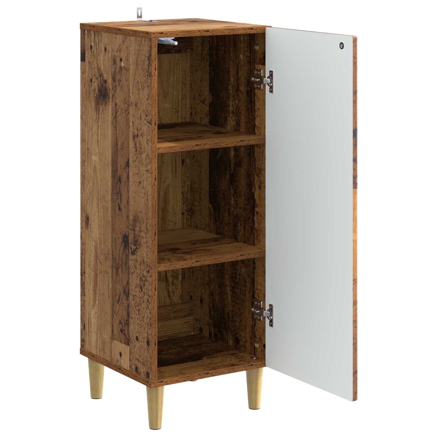 Serviesskap Gammelt tre 33 x 34,5 x 90 cm Konstruert tre