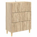 Skuffeskap Sonoma eik 66 x 34,5 x 90 cm Konstruert tre
