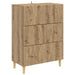 Skuffeskap 66 x 34,5 x 90 cm Konstruert tre Artisan eik