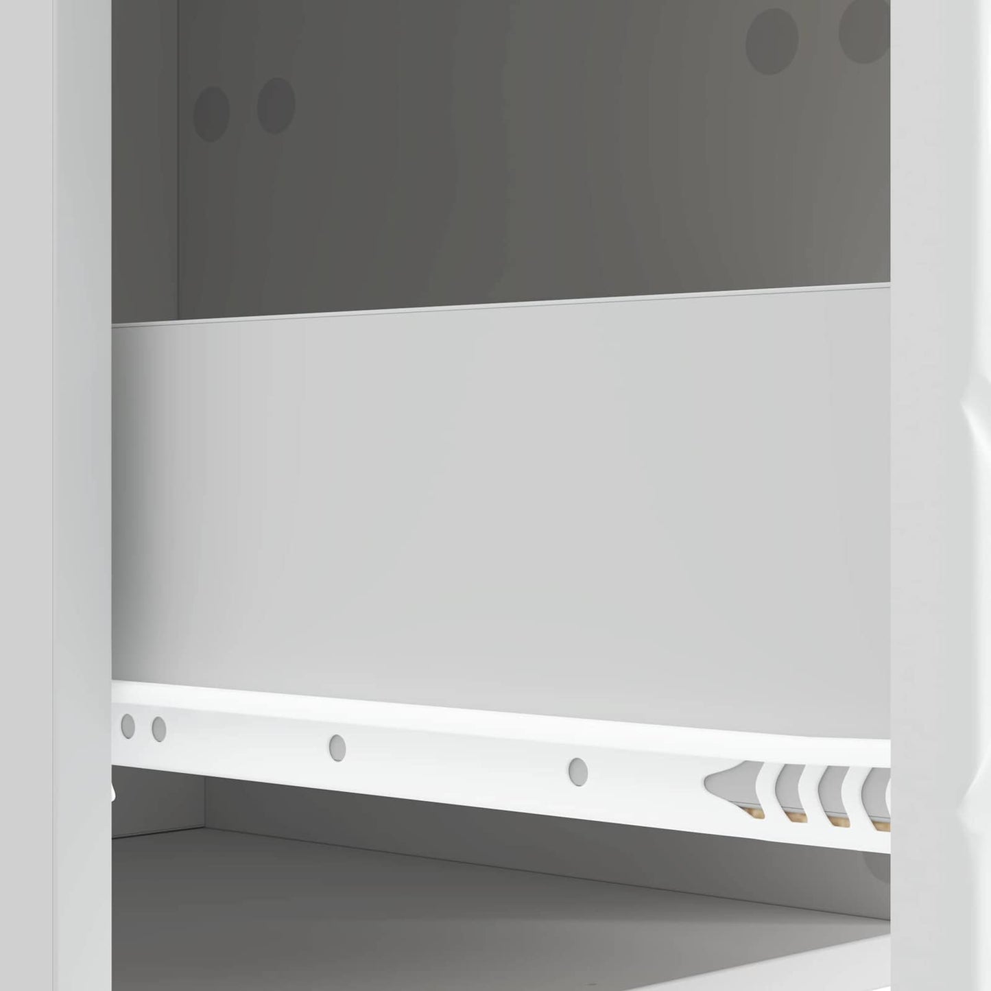 Skuffeskap Hvit 33 x 34,5 x 90 cm Konstruert tre