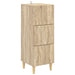 Skuffeskap Sonoma eik 33 x 34,5 x 90 cm Konstruert tre