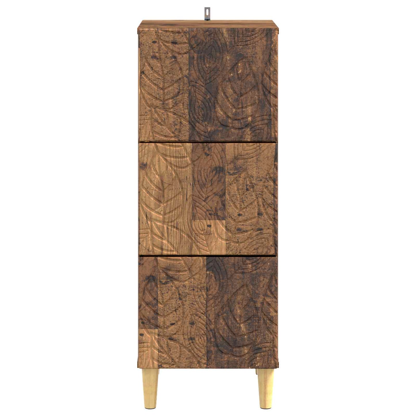 Skuffeskap Gammelt tre 33 x 34,5 x 90 cm Konstruert tre