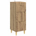 Skuffeskap 33 x 34,5 x 90 cm Konstruert tre Artisan eik