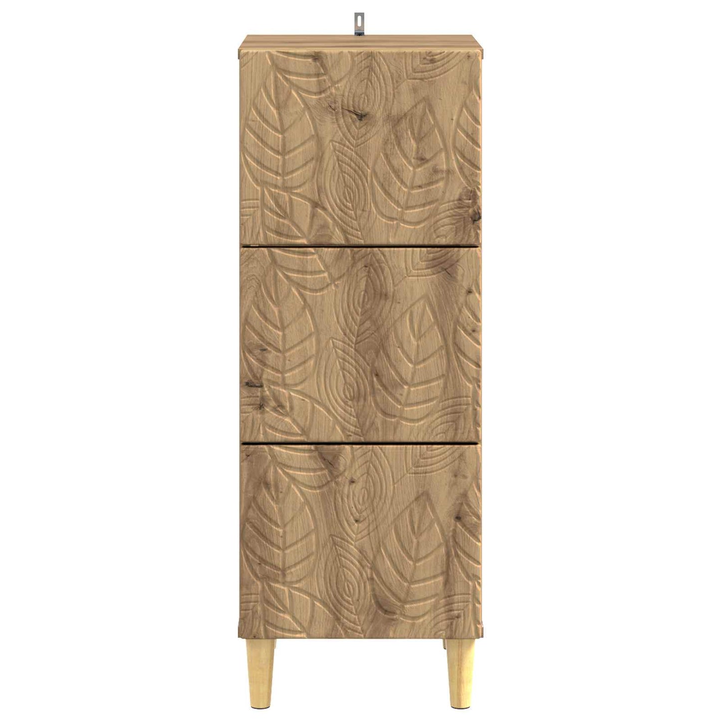 Skuffeskap 33 x 34,5 x 90 cm Konstruert tre Artisan eik