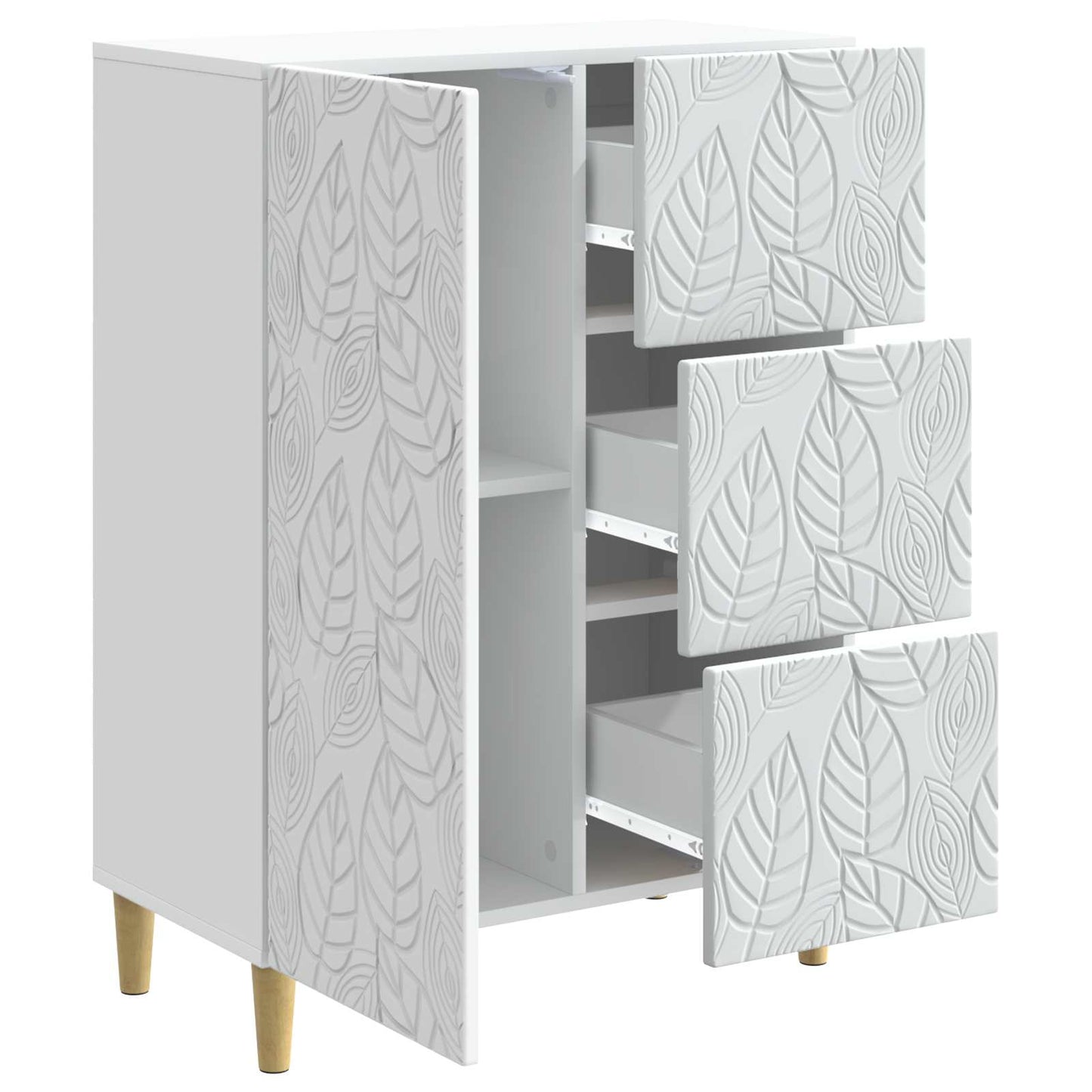 Serviesskap Hvit 66 x 34,5 x 90 cm Konstruert tre