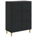 Serviesskap Svart 66 x 34,5 x 90 cm Konstruert tre