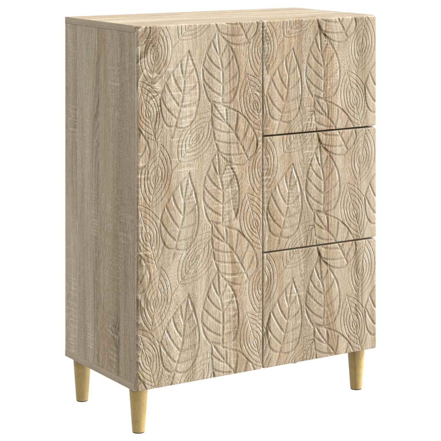 Serviesskap Sonoma eik 66 x 34,5 x 90 cm Konstruert tre