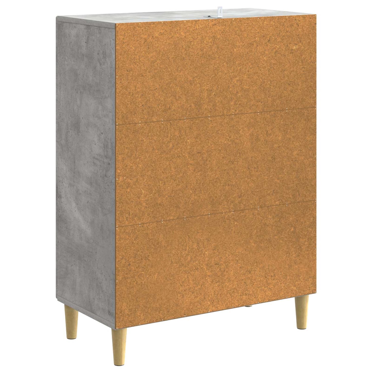 Serviesskap Betonggrå 66 x 34,5 x 90 cm Konstruert tre