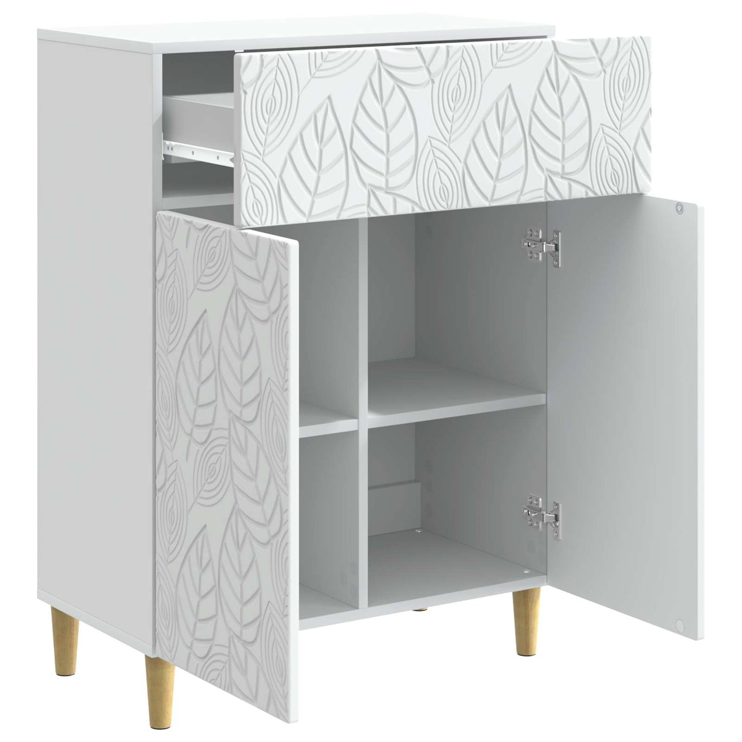 Serviesskap Hvit 66 x 34,5 x 90 cm Konstruert tre