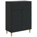 Serviesskap Svart 66 x 34,5 x 90 cm Konstruert tre
