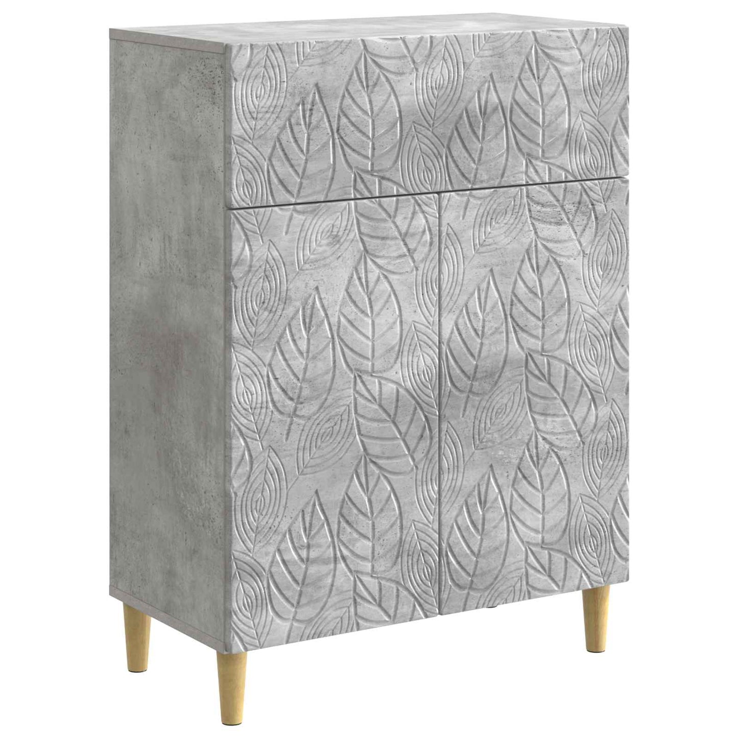 Serviesskap Betonggrå 66 x 34,5 x 90 cm Konstruert tre