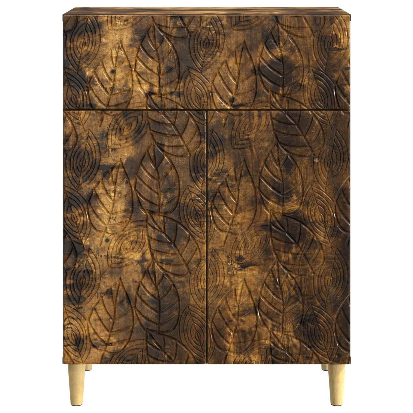 Serviesskap Røkt Eik 66 x 34,5 x 90 cm Konstruert tre
