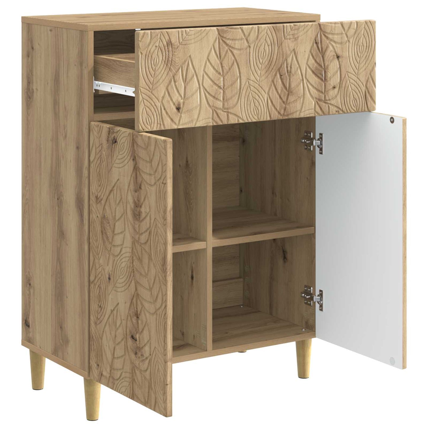 Serviesskap Artisan eik 66 x 34,5 x 90 cm Konstruert tre