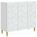 Serviesskap Hvit 89 x 34,5 x 80 cm Konstruert tre