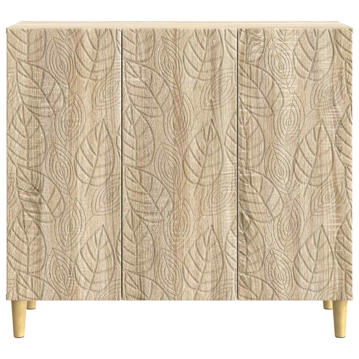 Serviesskap Sonoma eik 89 x 34,5 x 80 cm Konstruert tre