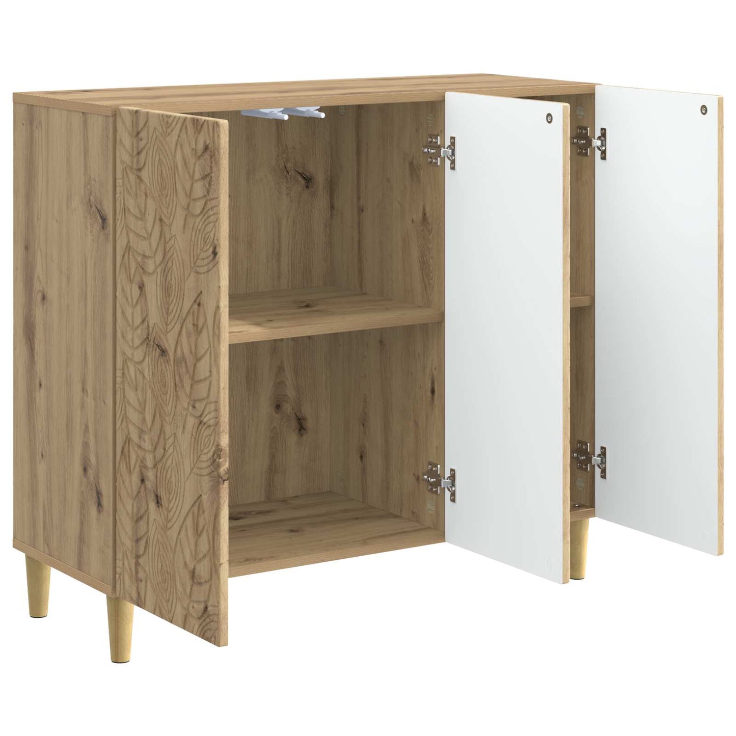 Serviesskap Artisan eik 89 x 34,5 x 80 cm Konstruert tre