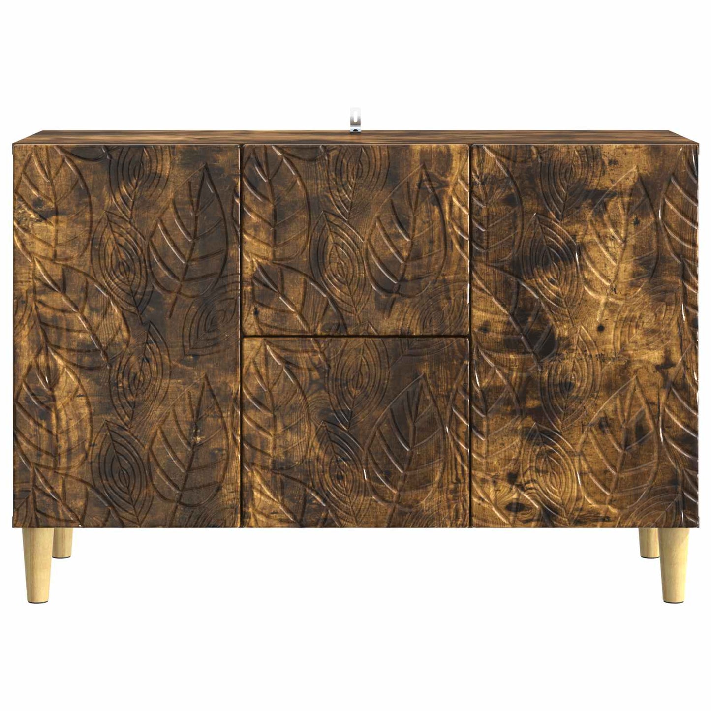 Serviesskap Røkt Eik 89 x 34,5 x 60 cm Konstruert tre