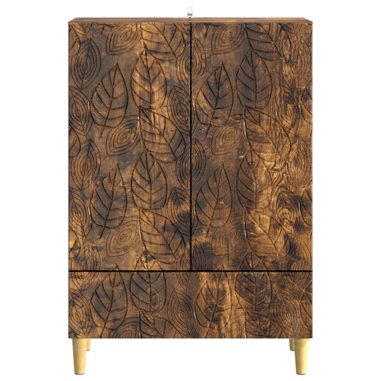Serviesskap Røkt Eik 66 x 34,5 x 95 cm Konstruert tre