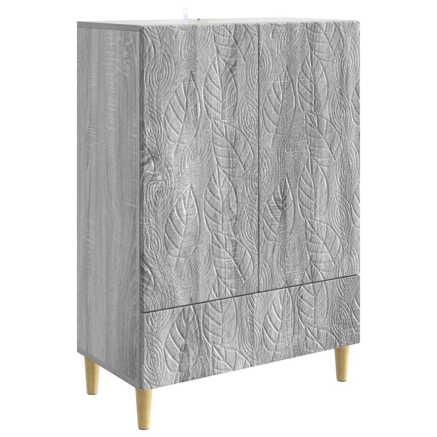 Serviesskap Grå Sonoma 66 x 34,5 x 95 cm Konstruert tre