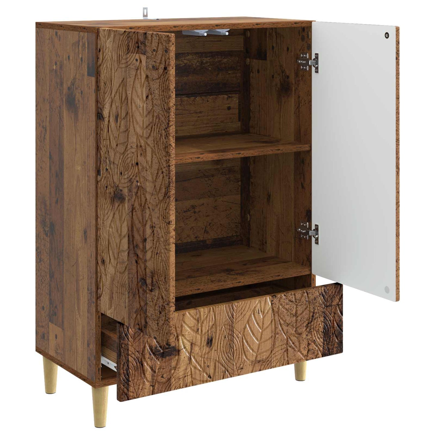 Serviesskap Gammelt tre 66 x 34,5 x 95 cm Konstruert tre