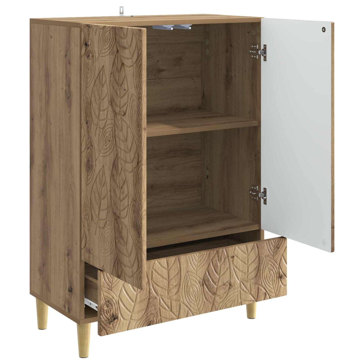 Serviesskap Artisan eik 66 x 34,5 x 95 cm Konstruert tre