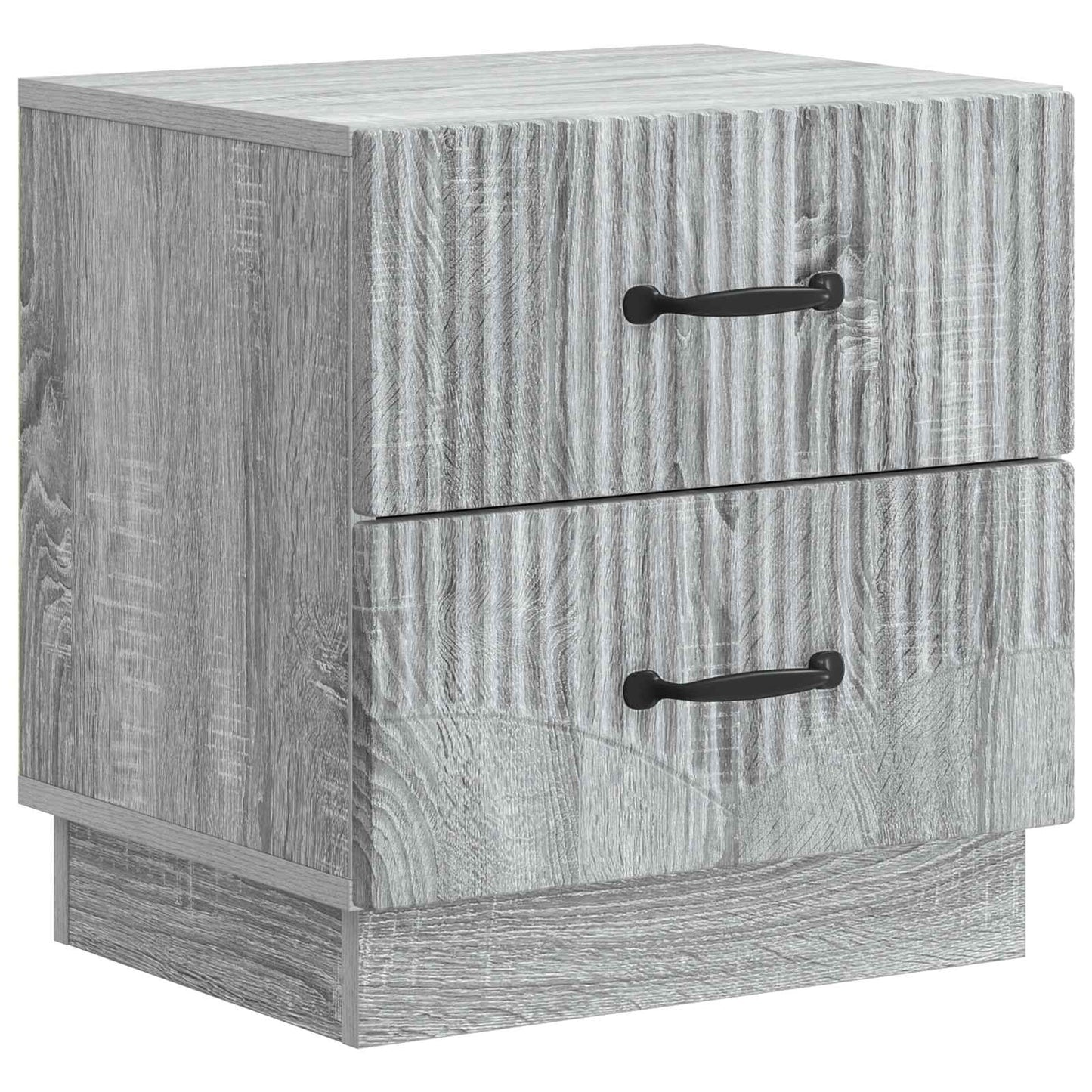 Nattbordskap Grå sonoma 43 x 34,5 x 44,5 cm Konstruert tre