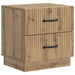 Nattbordskap Artisan eik 43 x 34,5 x 44,5 cm Konstruert tre