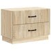 Nattbordskap Sonoma eik 62 x 34,5 x 44,5 cm Konstruert tre