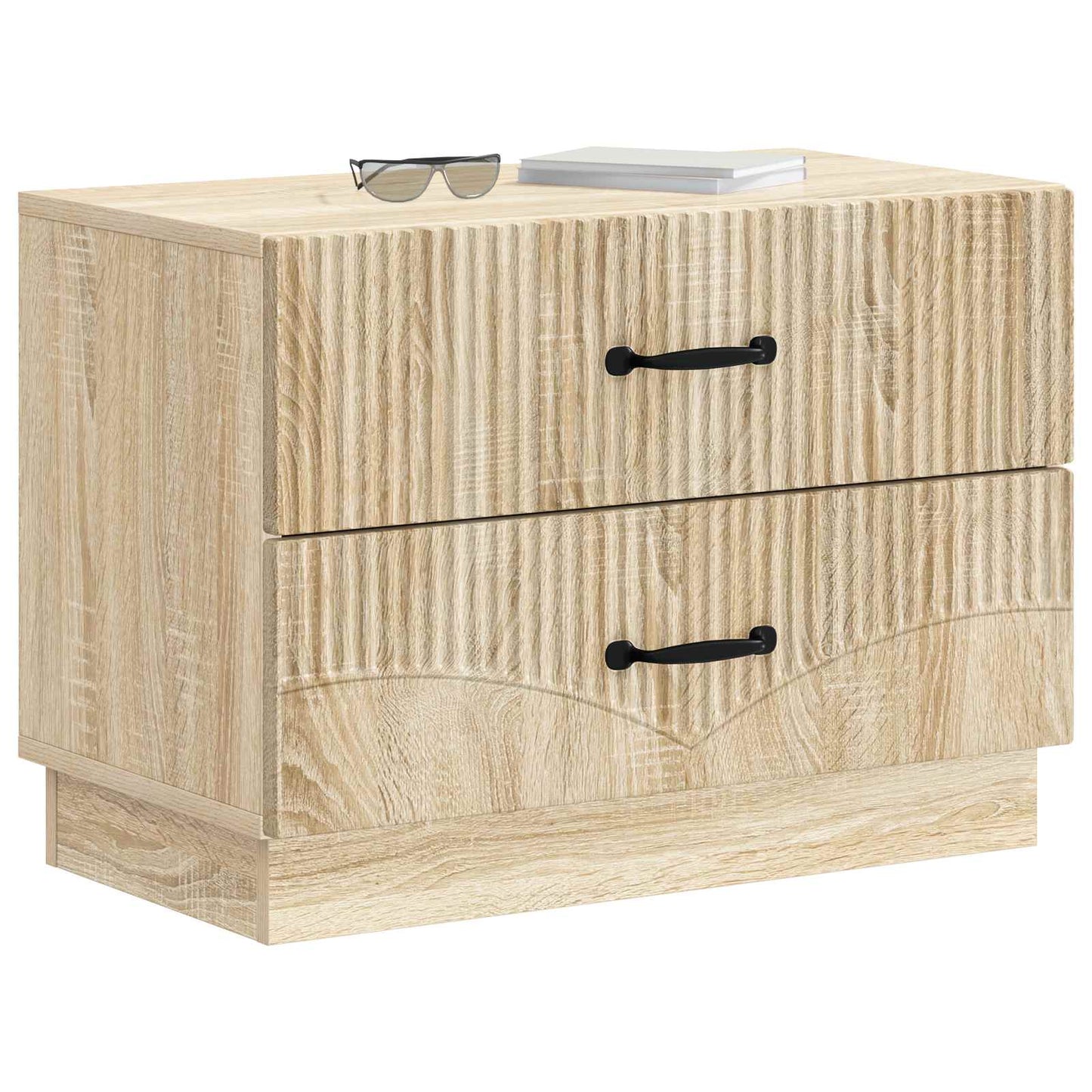 Nattbordskap Sonoma eik 62 x 34,5 x 44,5 cm Konstruert tre