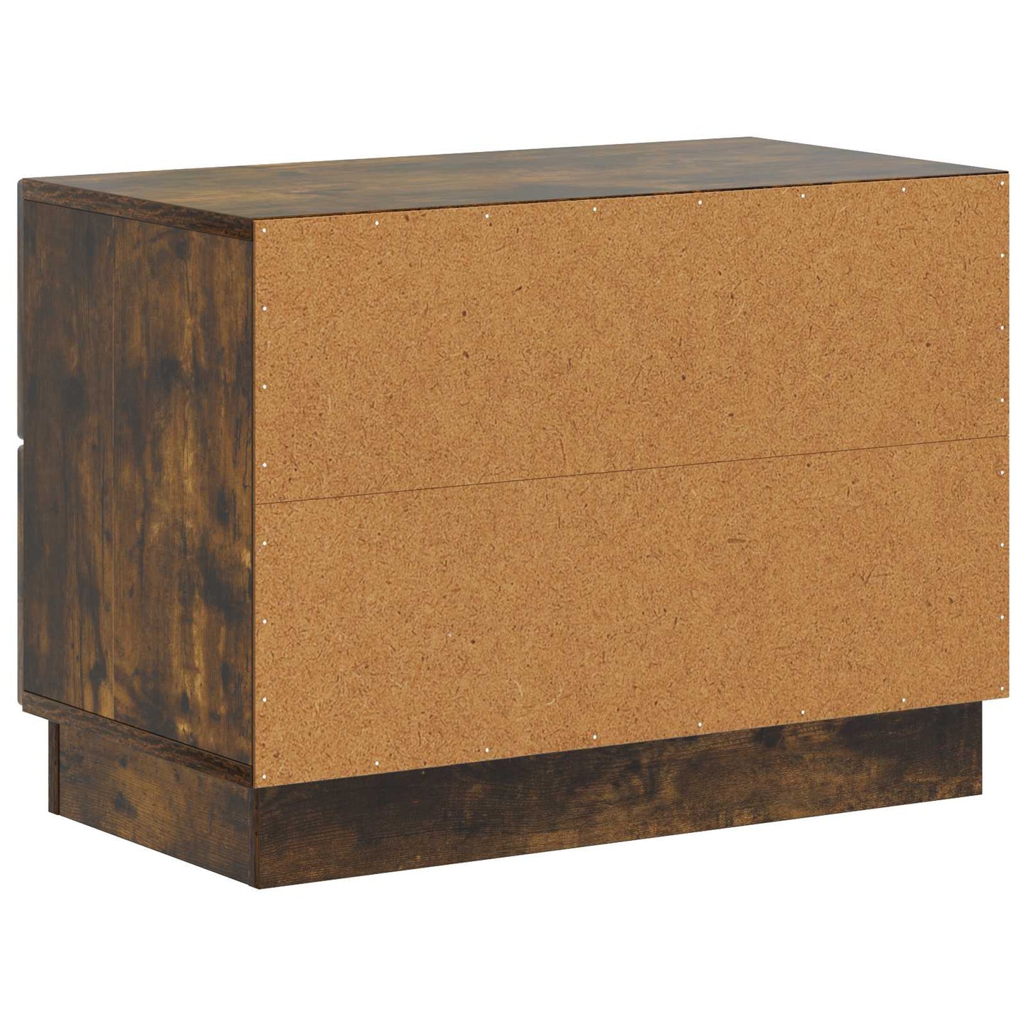 Nattbordskap Røkt Eik 62 x 34,5 x 44,5 cm Konstruert tre