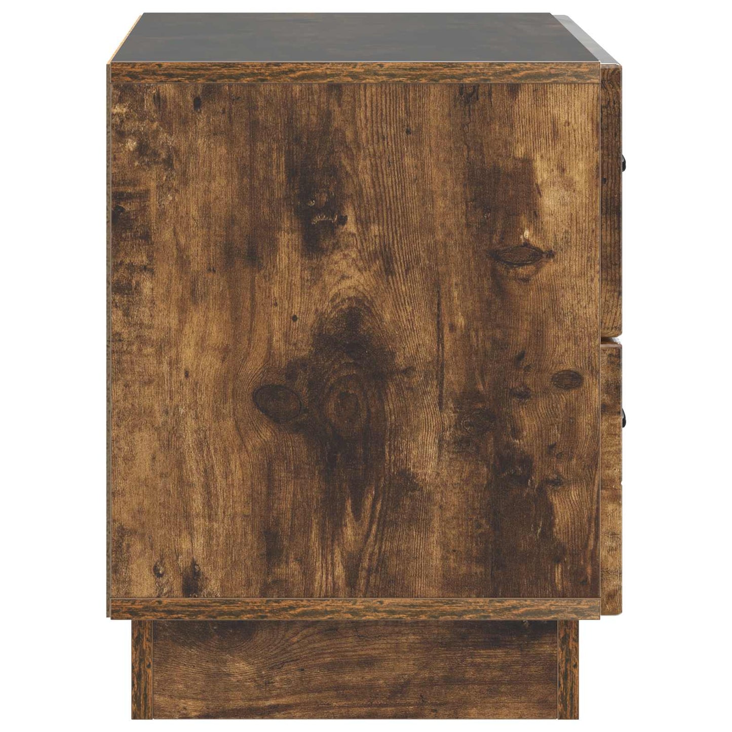 Nattbordskap Røkt Eik 62 x 34,5 x 44,5 cm Konstruert tre