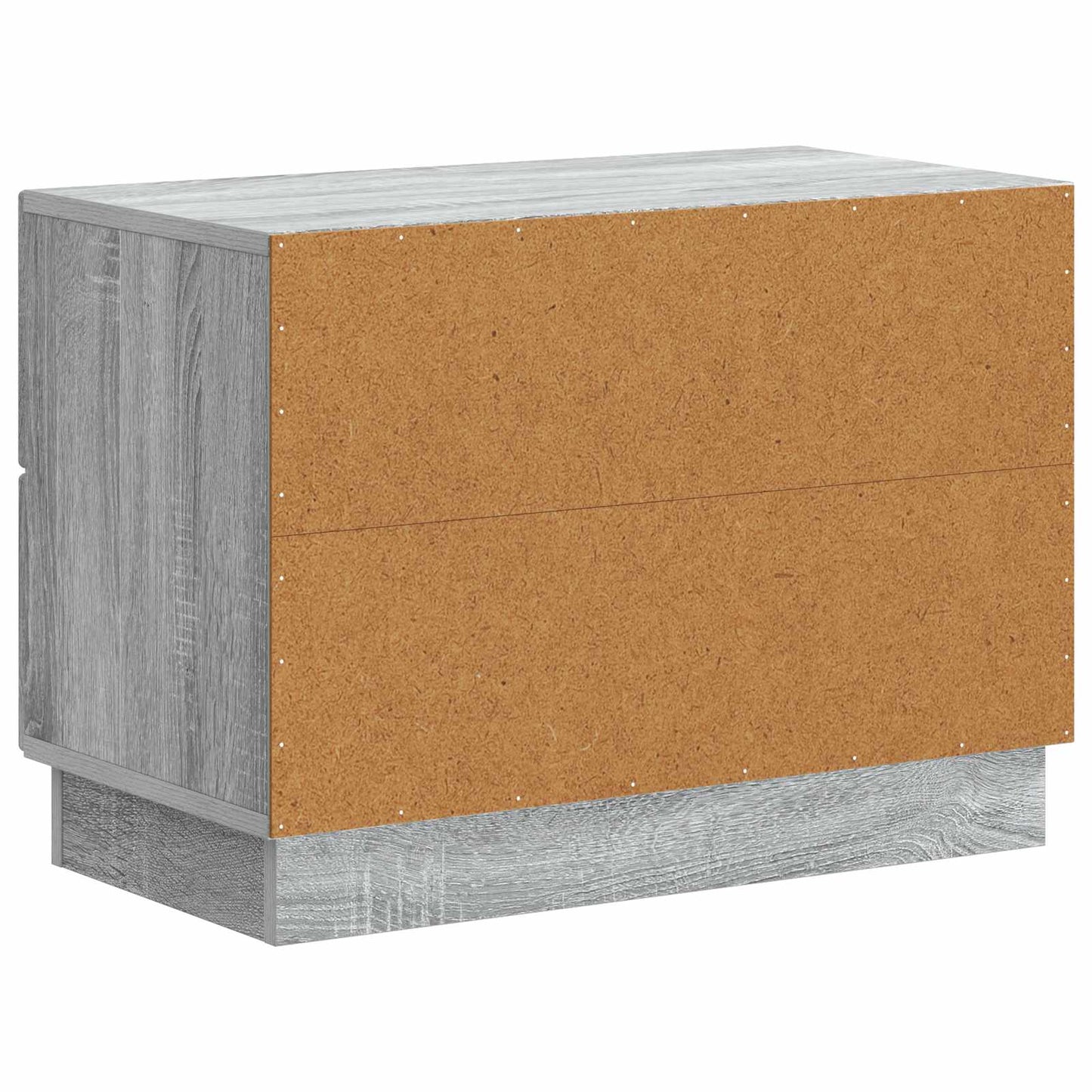 Nattbordskap Grå sonoma 62 x 34,5 x 44,5 cm Konstruert tre