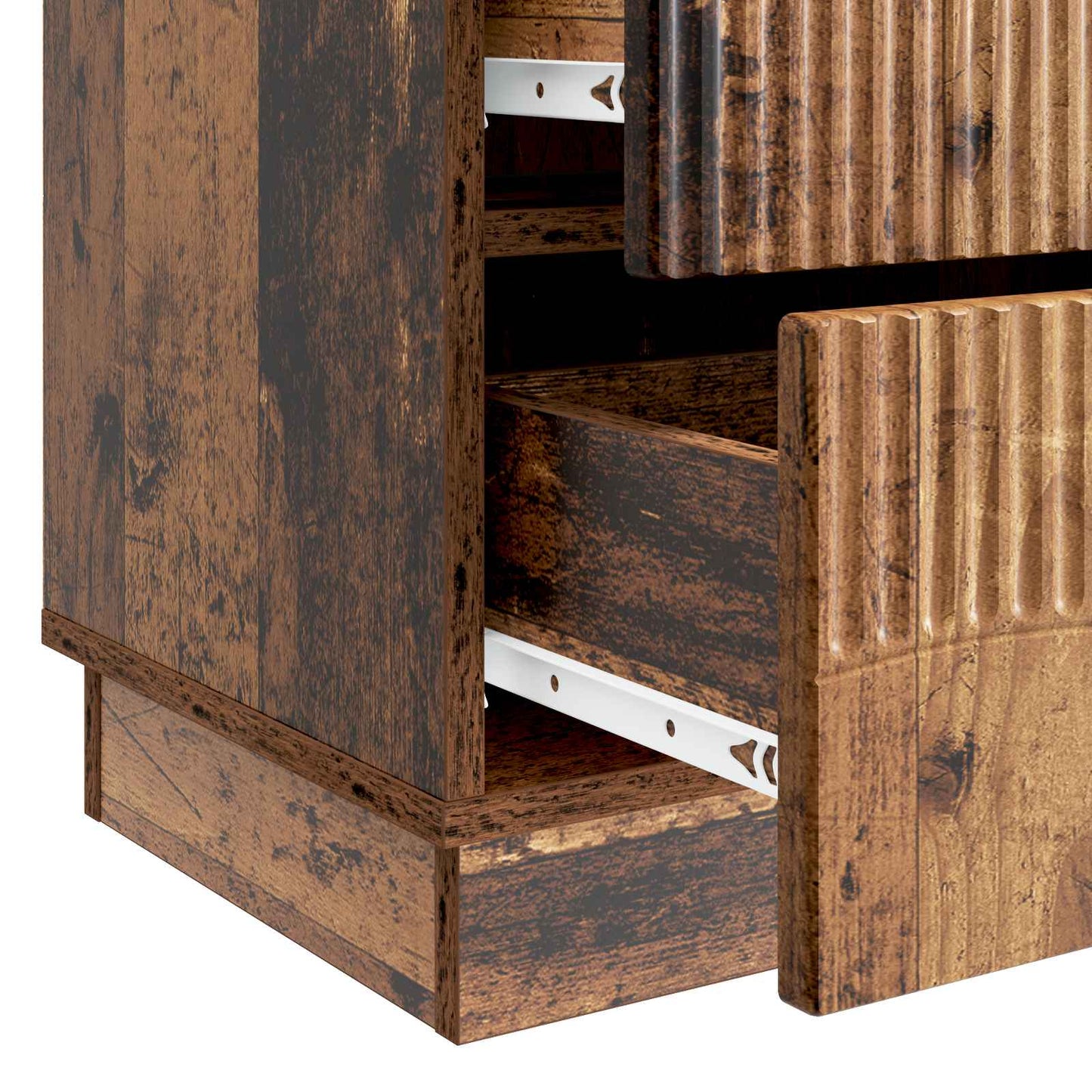 Nattbordskap Gammelt tre 62 x 34,5 x 44,5 cm Konstruert tre