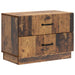 Nattbordskap Gammelt tre 62 x 34,5 x 44,5 cm Konstruert tre