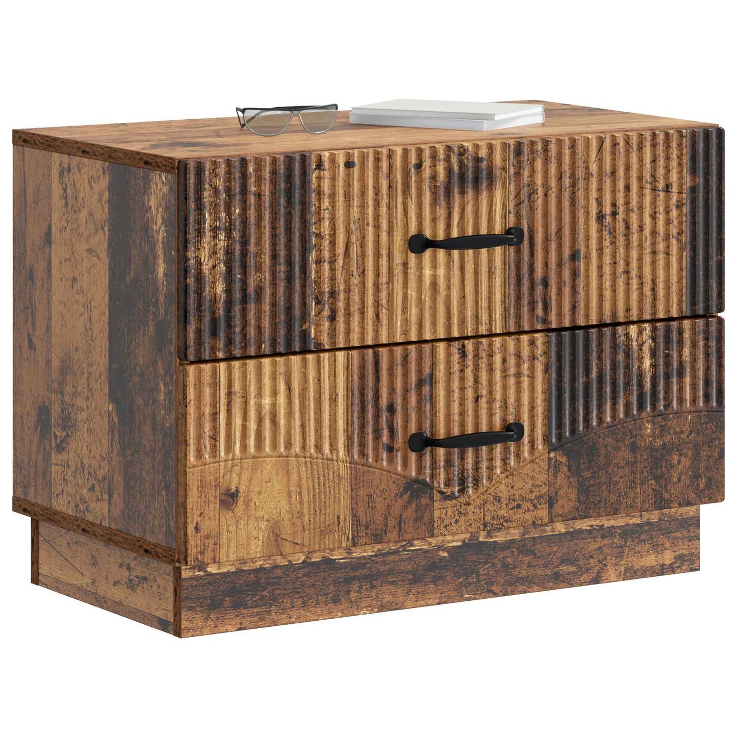 Nattbordskap Gammelt tre 62 x 34,5 x 44,5 cm Konstruert tre