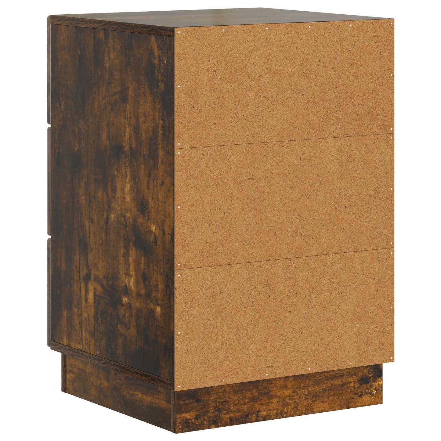 Nattbordskap Røkt Eik 43 x 41 x 63,5 cm Konstruert tre